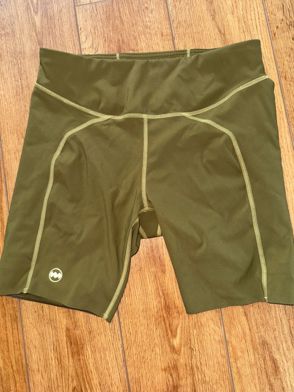 Janji Olive Green Athletic Running Shorts